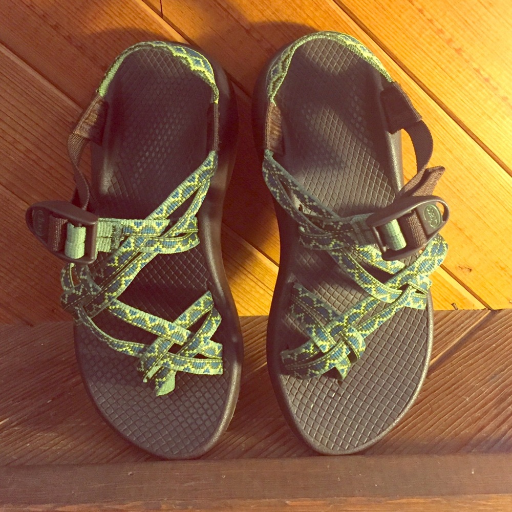 Green Chaco Sandals